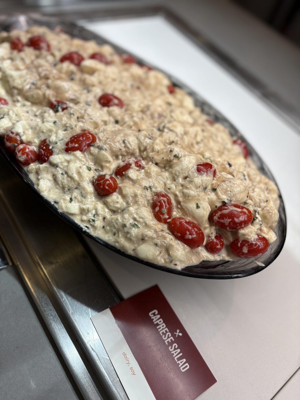 Great Wolf Lodge buffet calls this“Caprese Salad.” I’m not so sure.