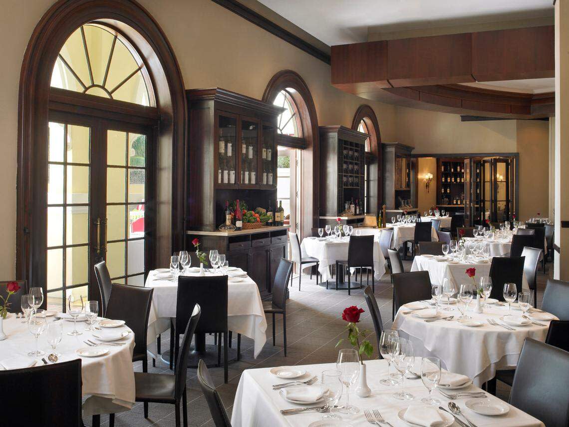 The former look of Il Mulino New York restaurant at Acqualina Resort & Residences.
