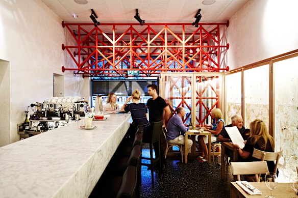 Cafe Di Stasio and Bar Di Stasio (pictured) were both groundbreaking for Melbourne.