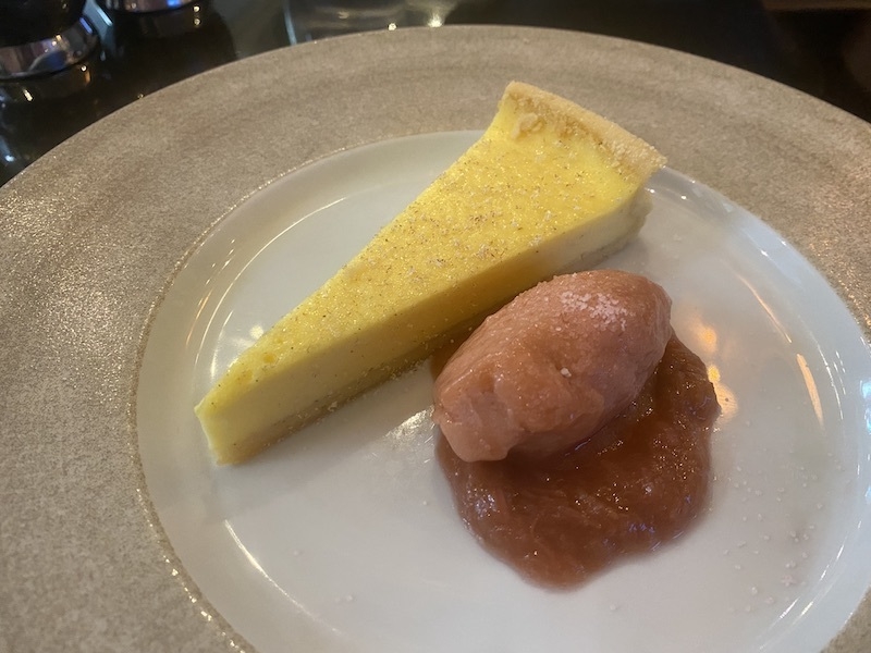 2023 06 26 La Brasserie  Custard Tart