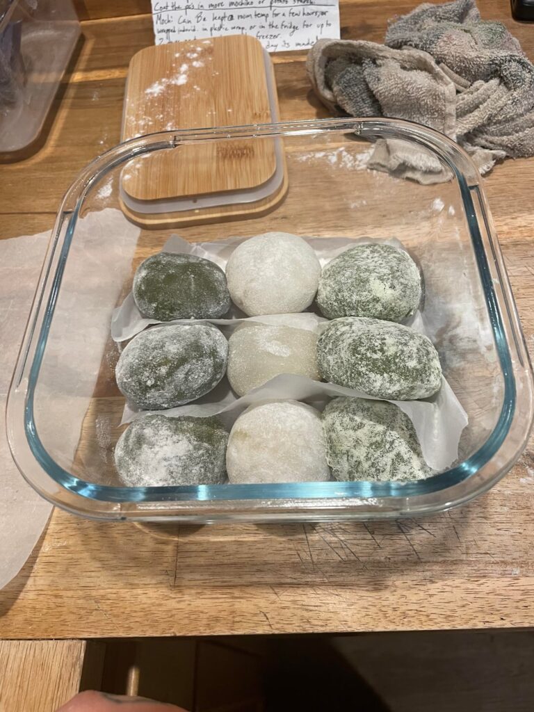 Daifuku (homemade my first time doing it)