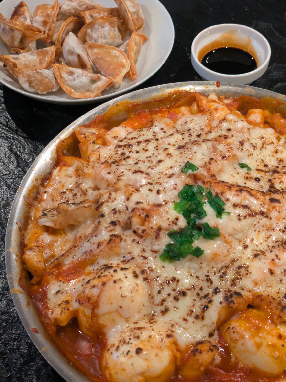 We have tteokbokki at home