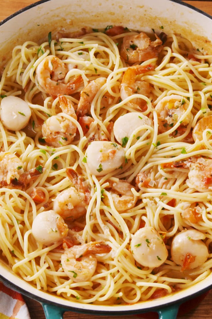 seafood spaghetti