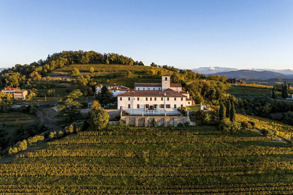 Taste Livio Felluga wines at the Abbazia di Rosazzo, an ancient abbey in Friuli.Credit: Courtesy of Livio Felluga Winery