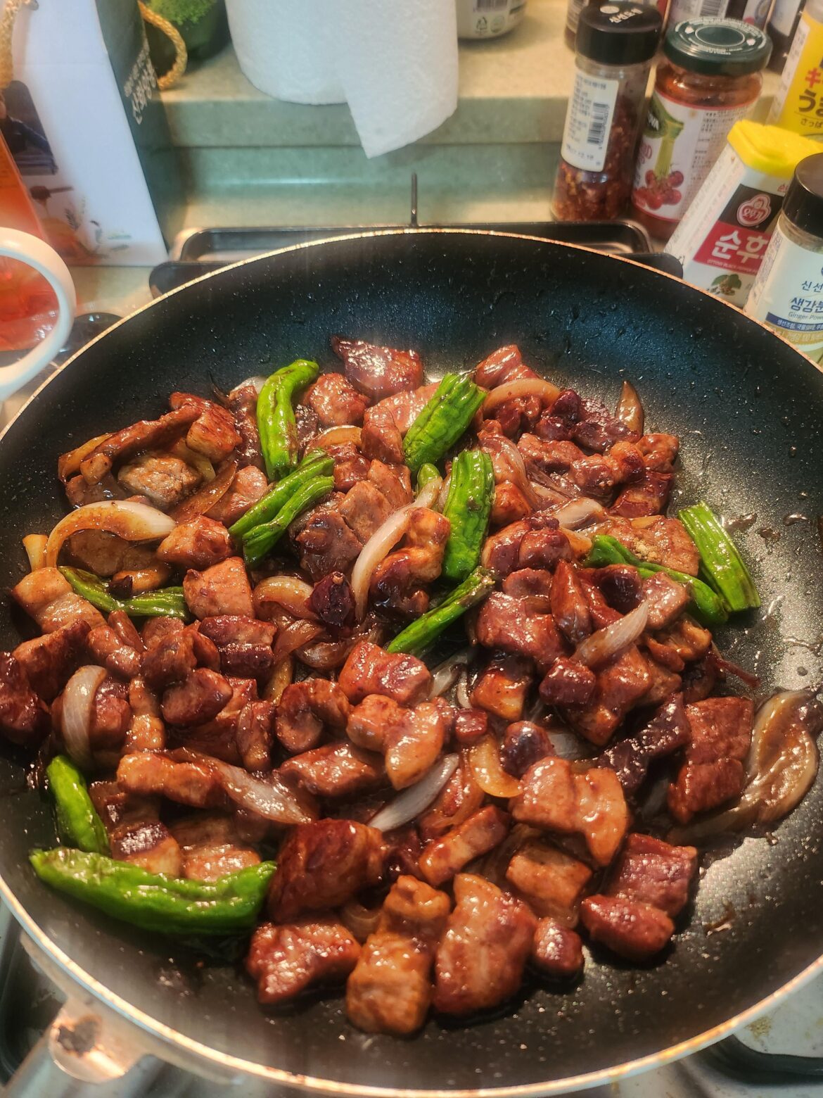 rate shogayaki I made 30 seconds ago