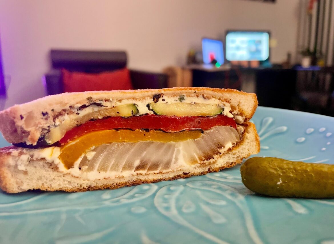 Veg sandwich done right.