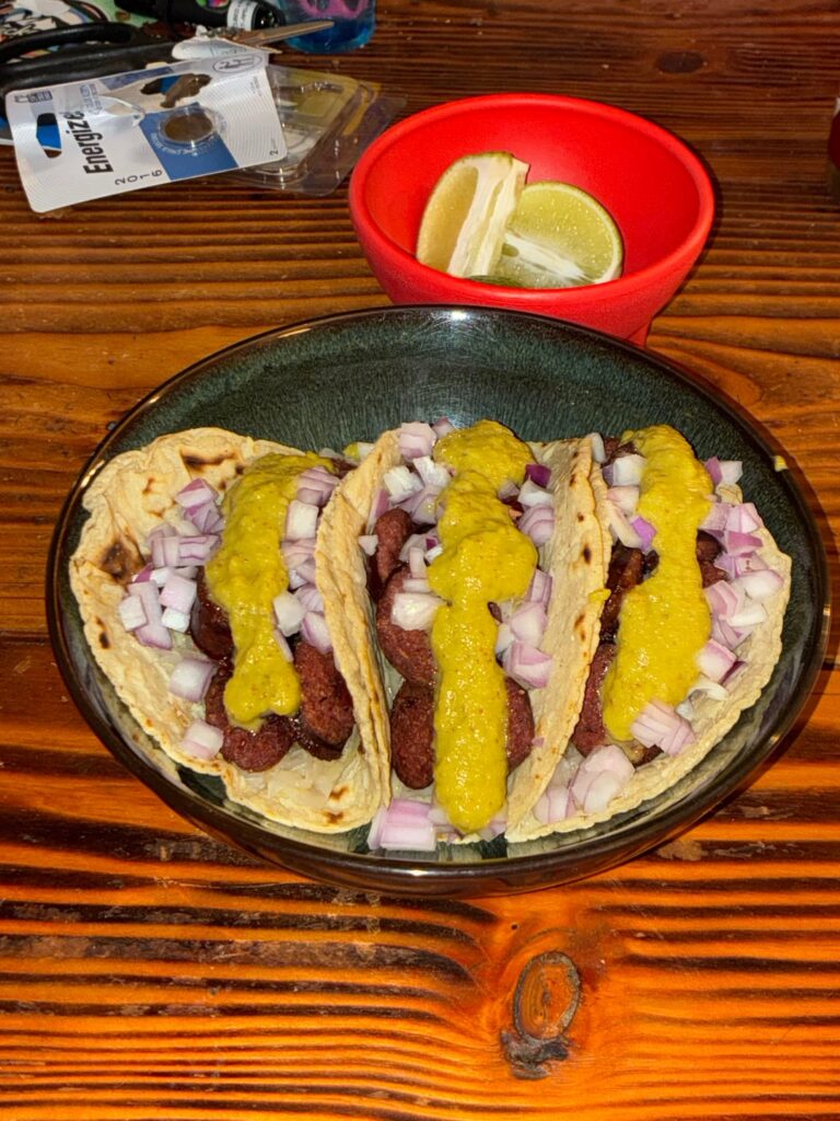 Hear me out - Kielbasa tacos pt.2