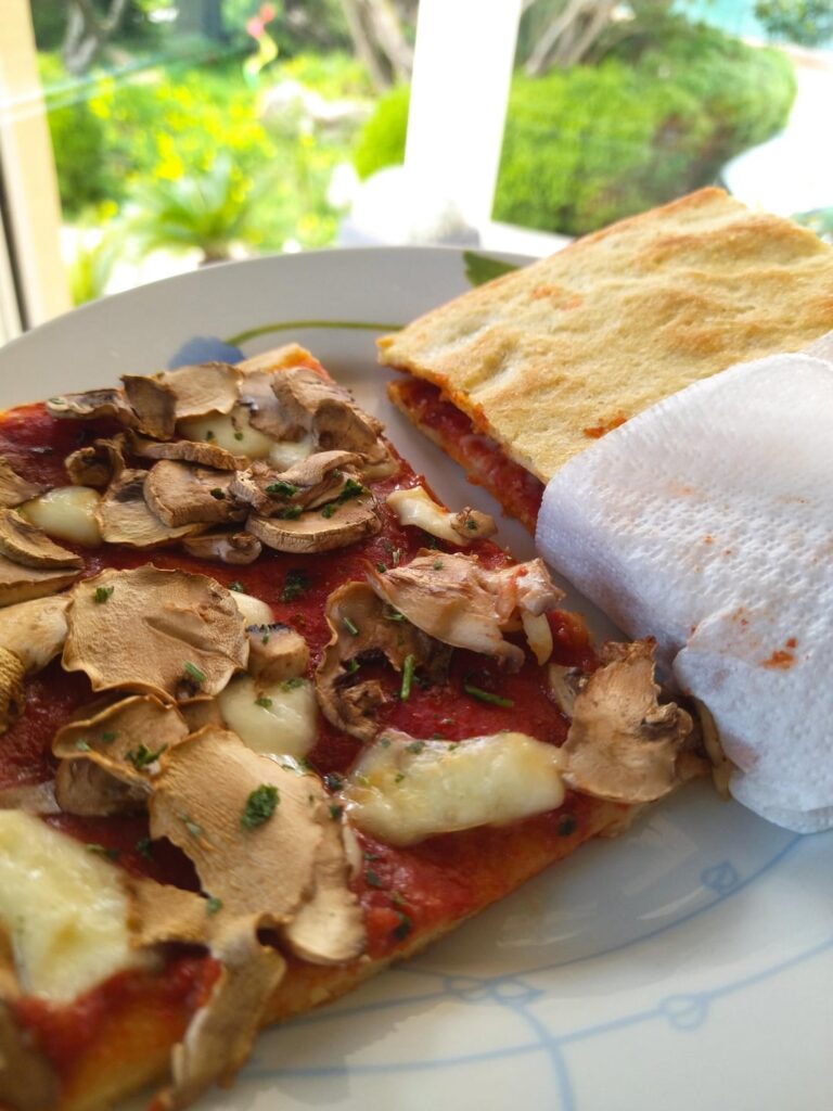 PIzza in teglia bassa e croccante