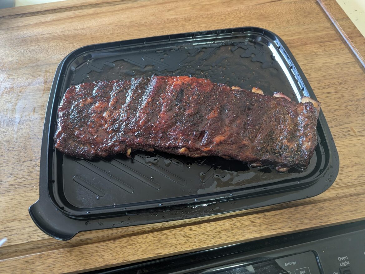 Started to no wrap but, chickened out