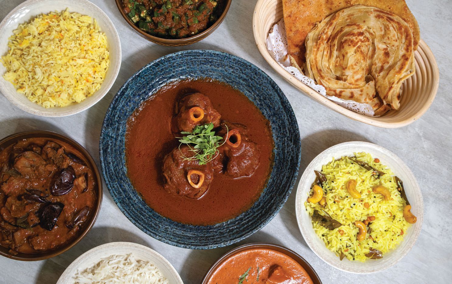 Malabarâs menu features dishes from Indiaâs coast PHOTO BY JONNI SCOTT PHOTOGRAPHY
