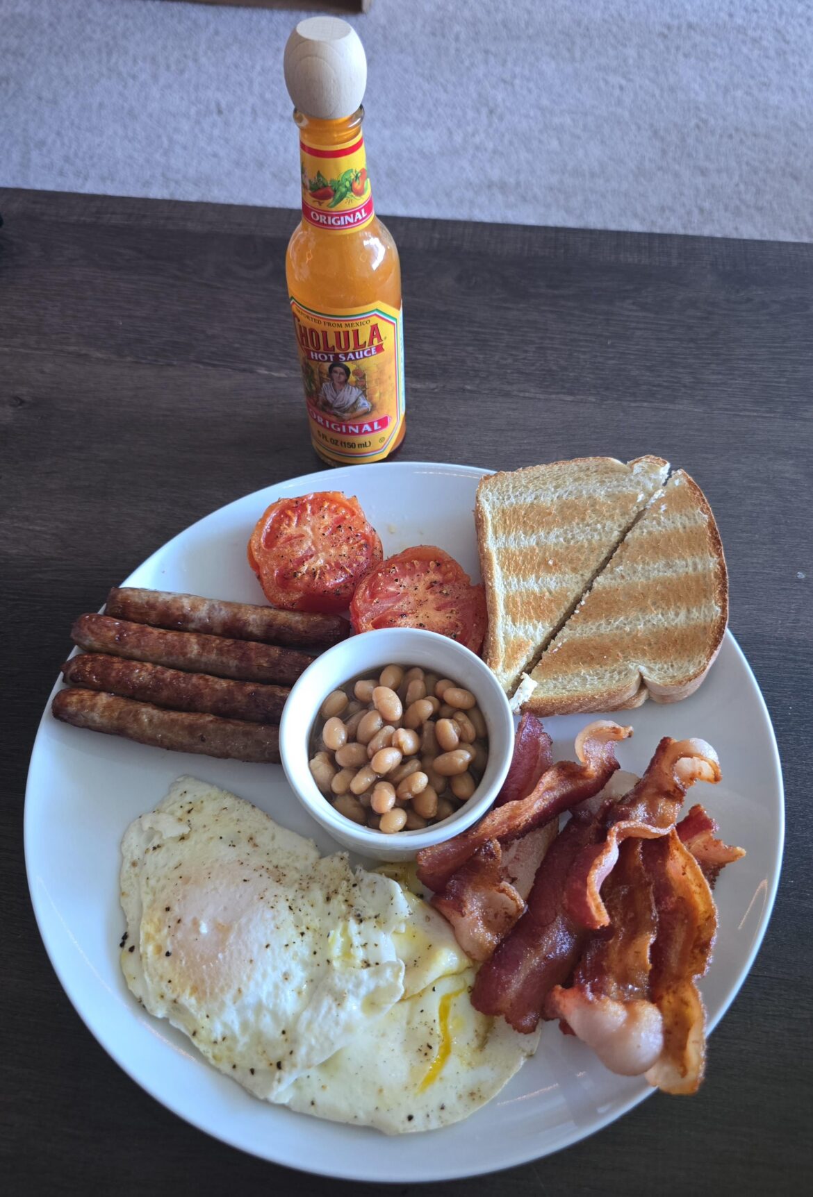 My English fry up as an American.
