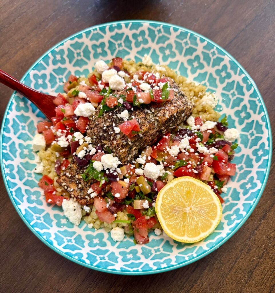 Mediterranean Za’atar Salmon
