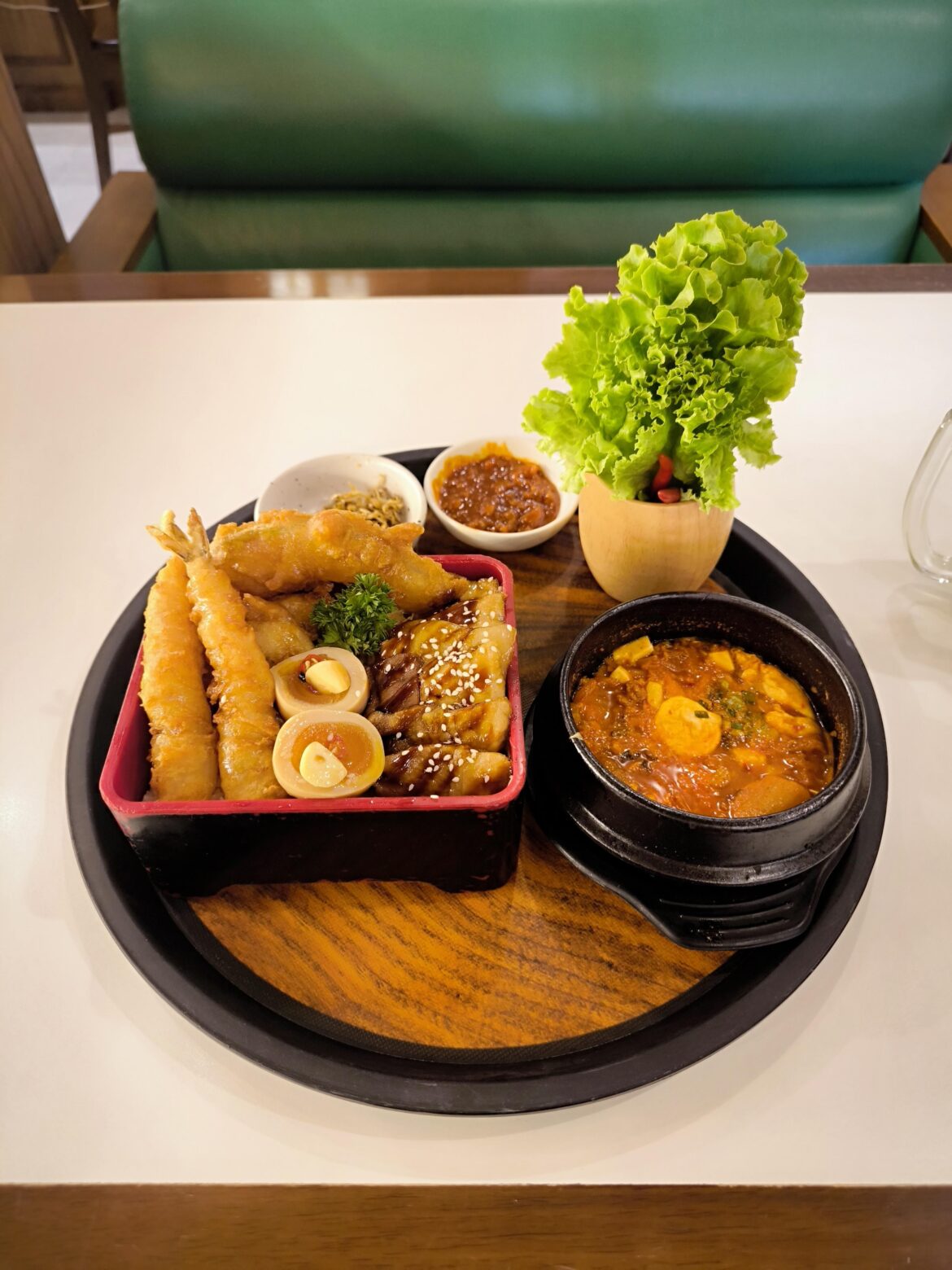 Pork Galbi Dosirak Set at "Onkijung"