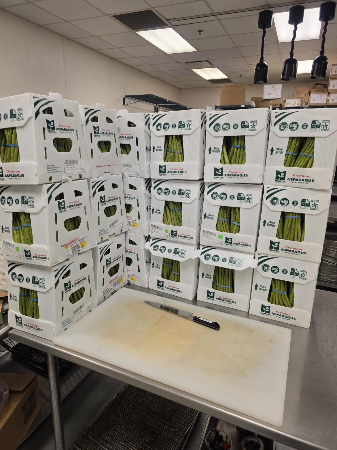 The walls of asparagus have stood against every foe