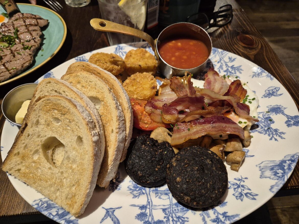 Bill's restaurant, Farnham. About £18