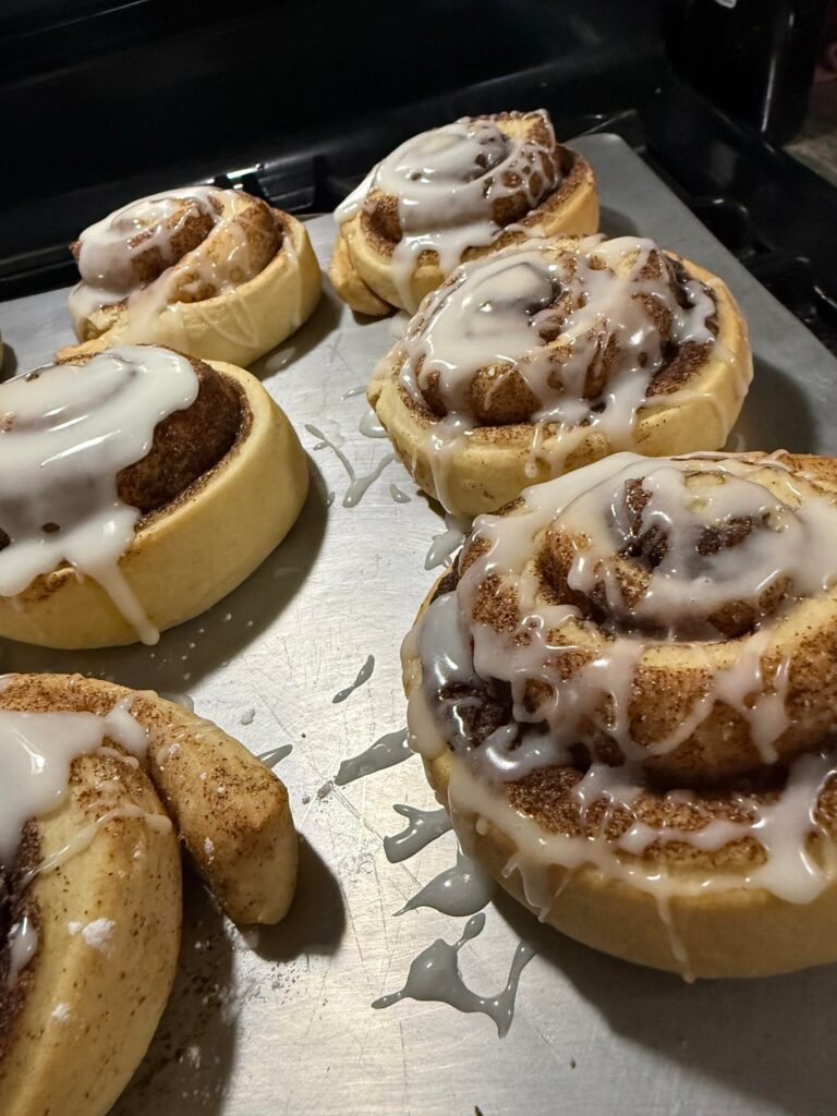 Week 4 of not burying store bought baked goods