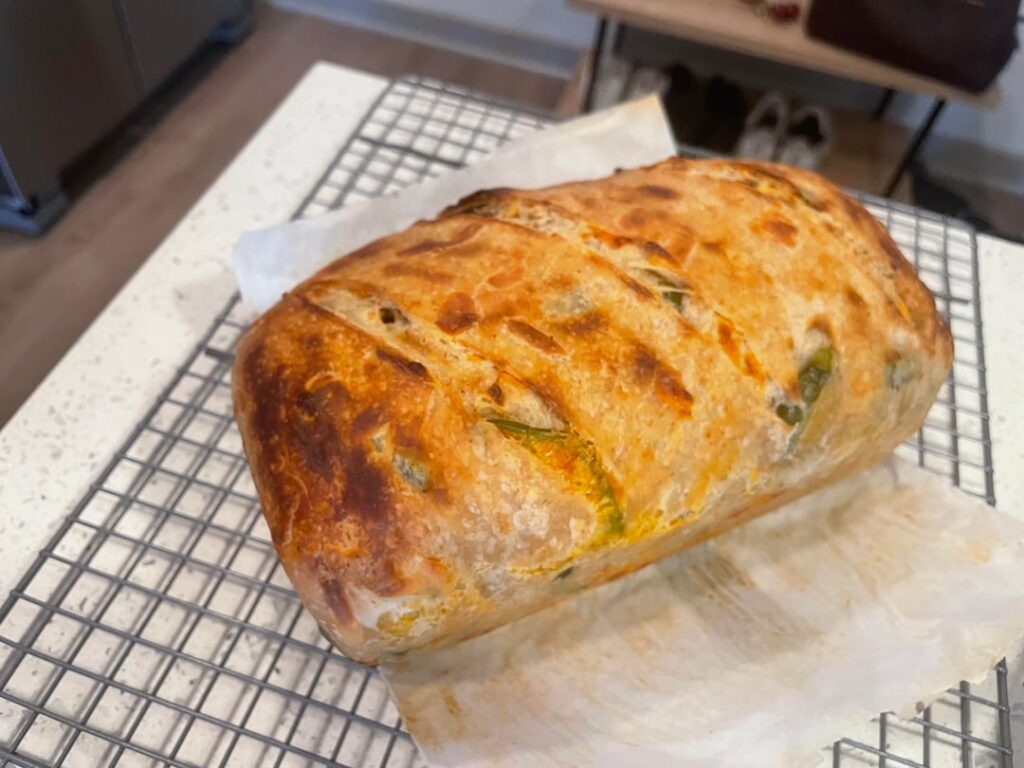 3rd Loaf, First Time with Inclusions