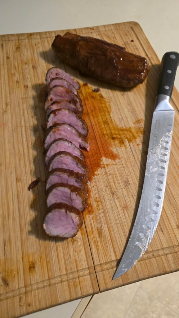 Forgot how good SV pork tenderloin is