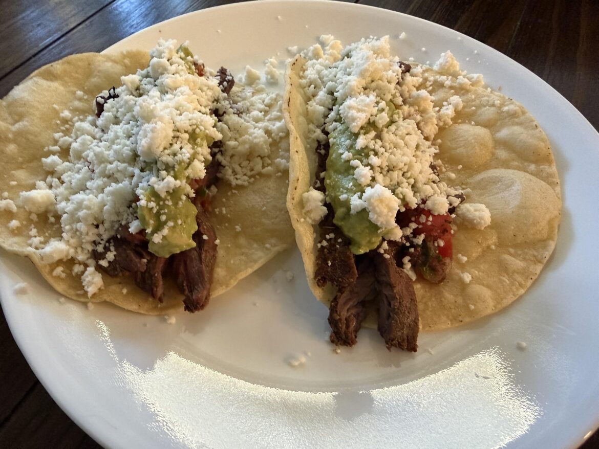 Carne Asada with homemade salsa & guacamole 🤤