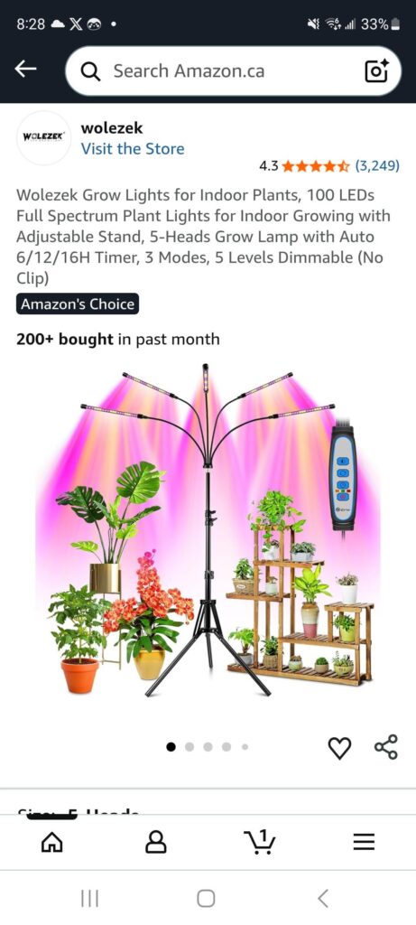 Grow light