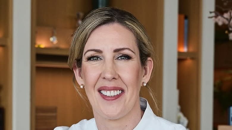 Michelin Star chef Clare Smyth smiling