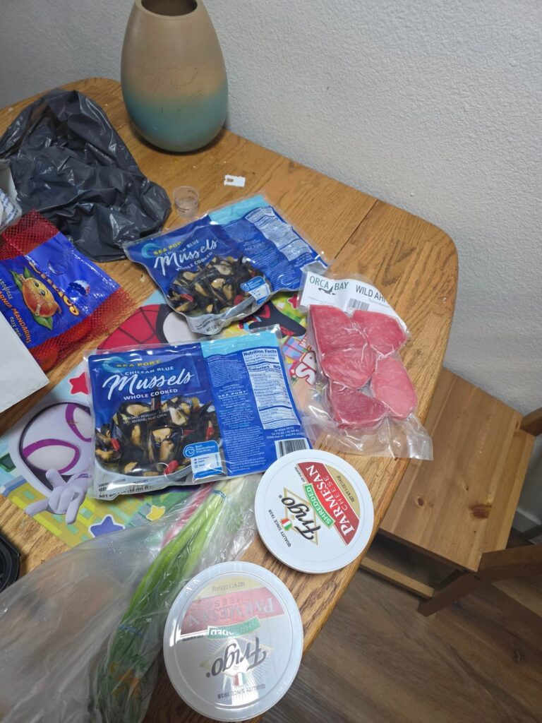 Devoured 50 baked muscles for lunch