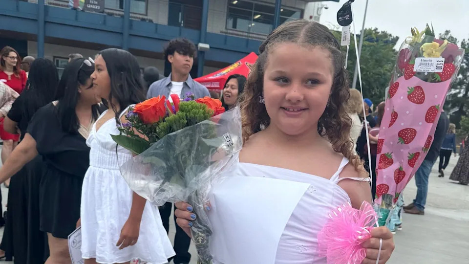 One of two young girls seen in this undated photo was killed in a mobile home fire in Murrieta on Dec. 20, 2025. (GoFundMe)