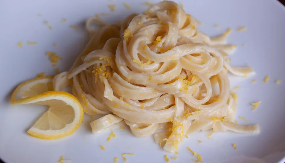 fettuccine with lemon mascarpone sauce