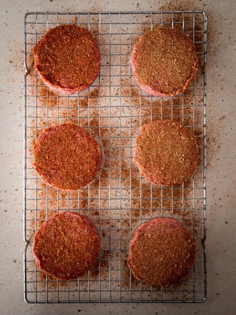 Simple Smoked Burger