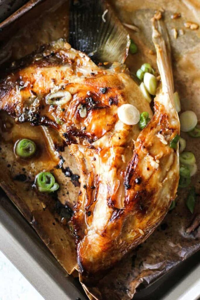 Hamachi Kama is my favorite Japanese food 🤤🌊