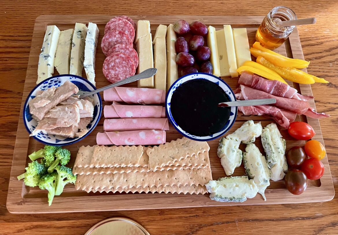 First time making a charcuterie board
