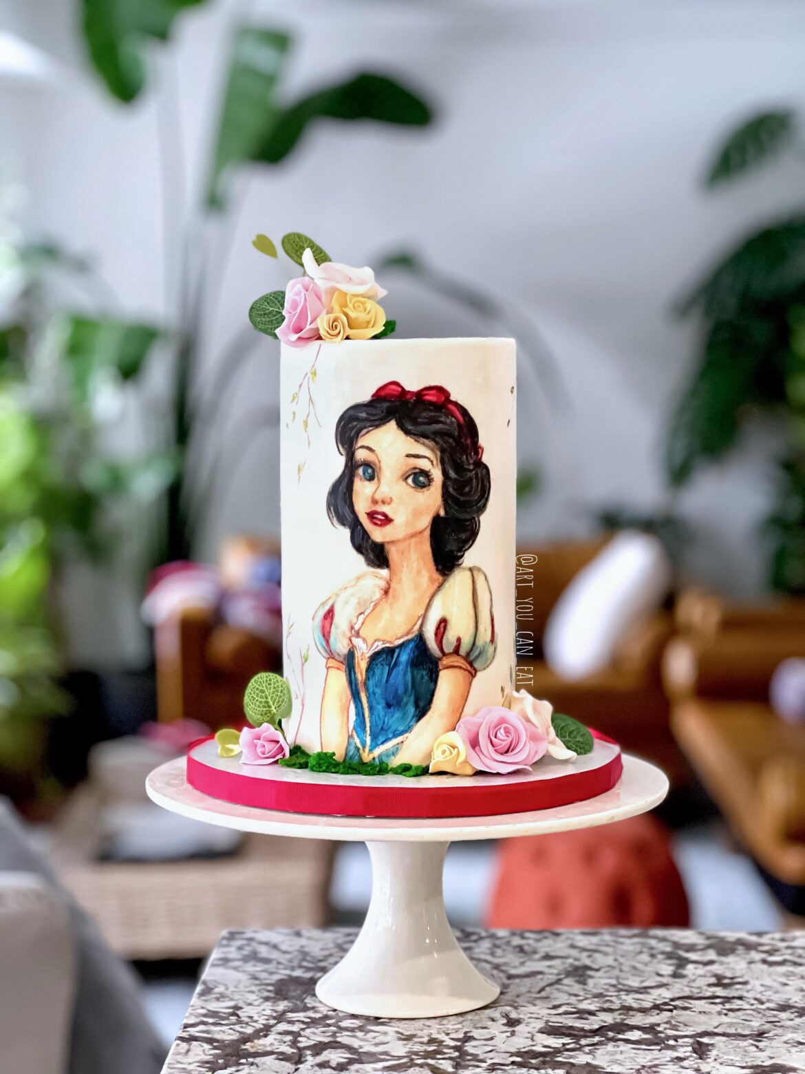 Hand painted Snow White