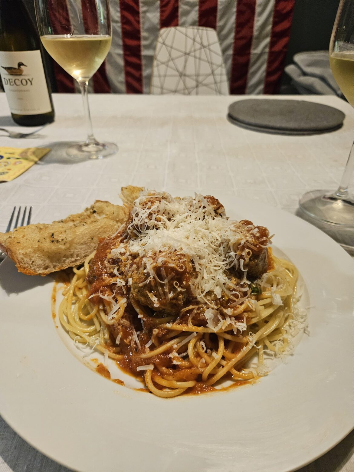 Spaghetti and Turkey Meatballs for Friday Dinner