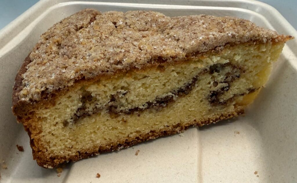 Erewhon Coffee Cake Slice