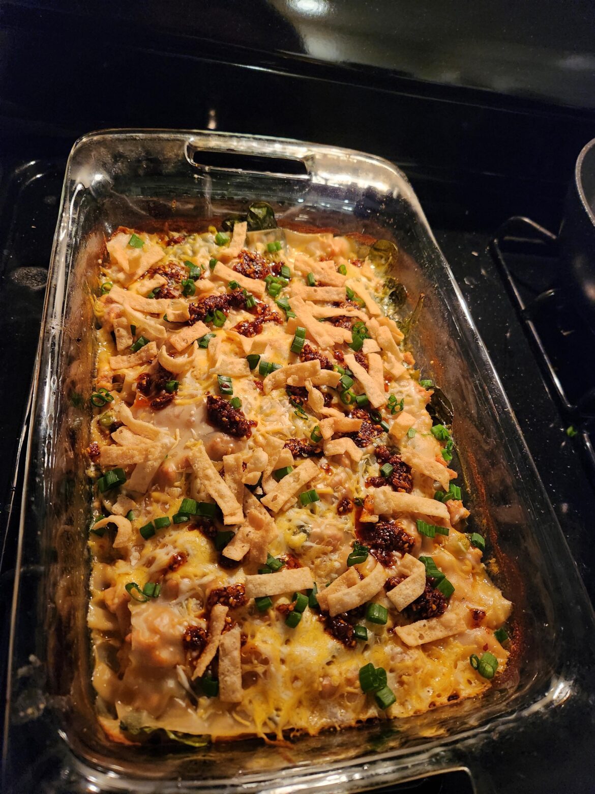 I tried u/MOMTHEMEATLOAFF 's wonton lasagna recipe