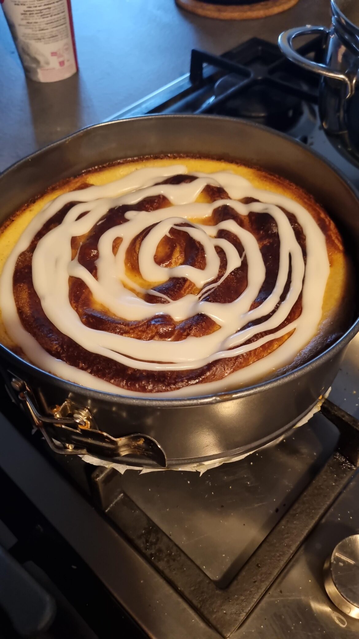 Cinnabon cheesecake