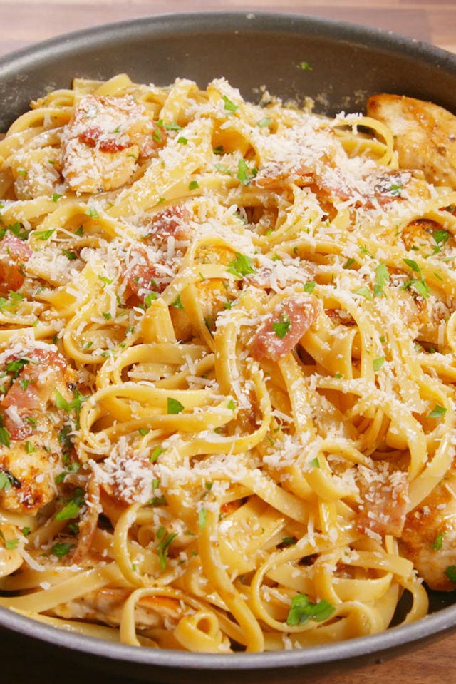 chicken carbonara