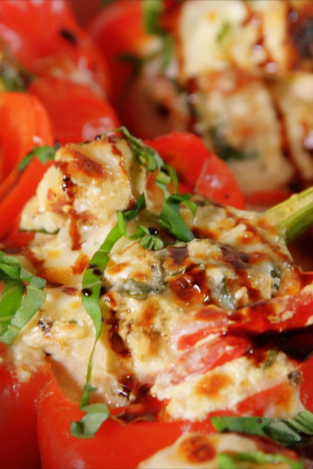 caprese-chicken-stuffed-peppers