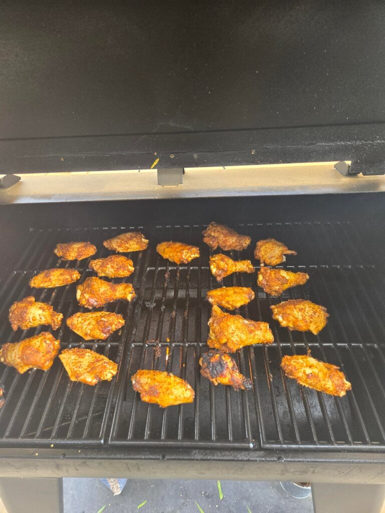 Smoked some wings this previous weekend. Came out great!