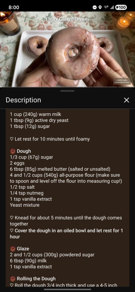 Anyone have any idea how many calories are in one donut from this recipe?
