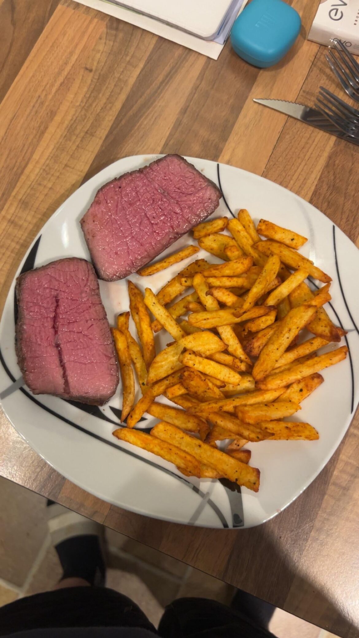 How I do first time using MEATER thermometer with homemade chips