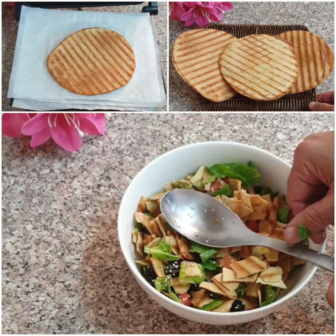 Don’t toss that stale bread! Crispy 10-Min Mediterranean Salad (Zero Waste)