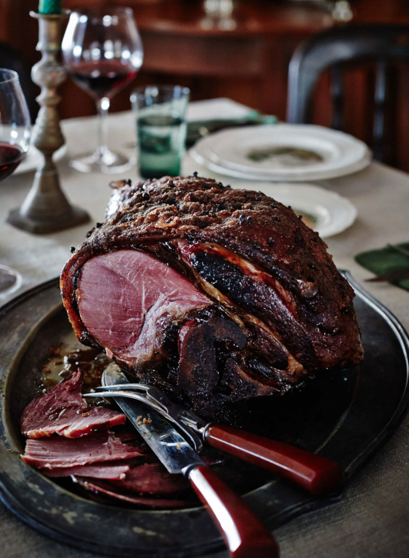 SWEET TEA-BRINED COUNTRY HAM
A holiday ham recipe rooted in Southern tradition.
> Get the recipe