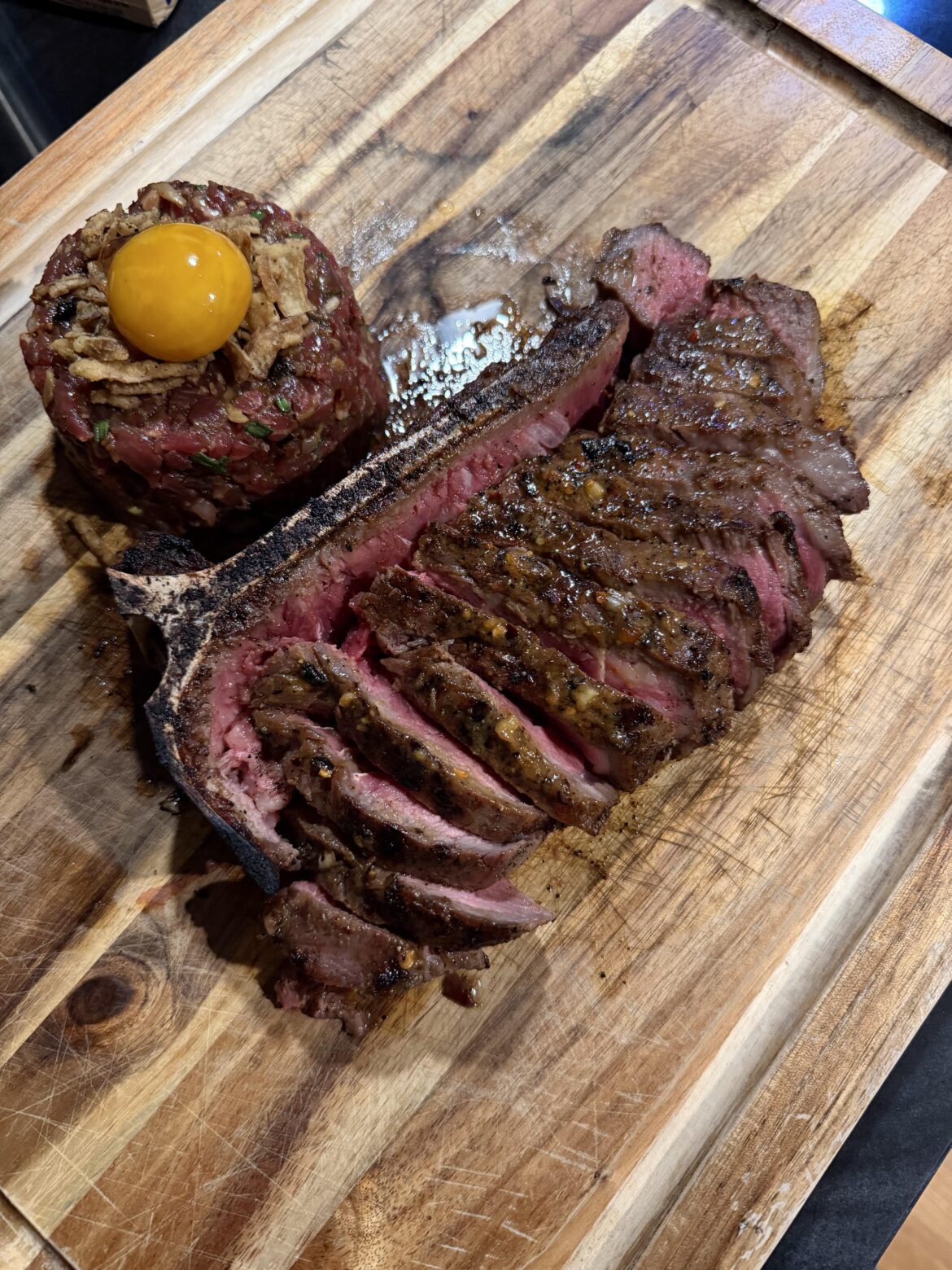 I mean how do you do a porterhouse?