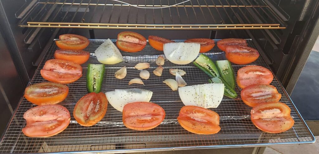 Some smoked salsa for taco Tuesday