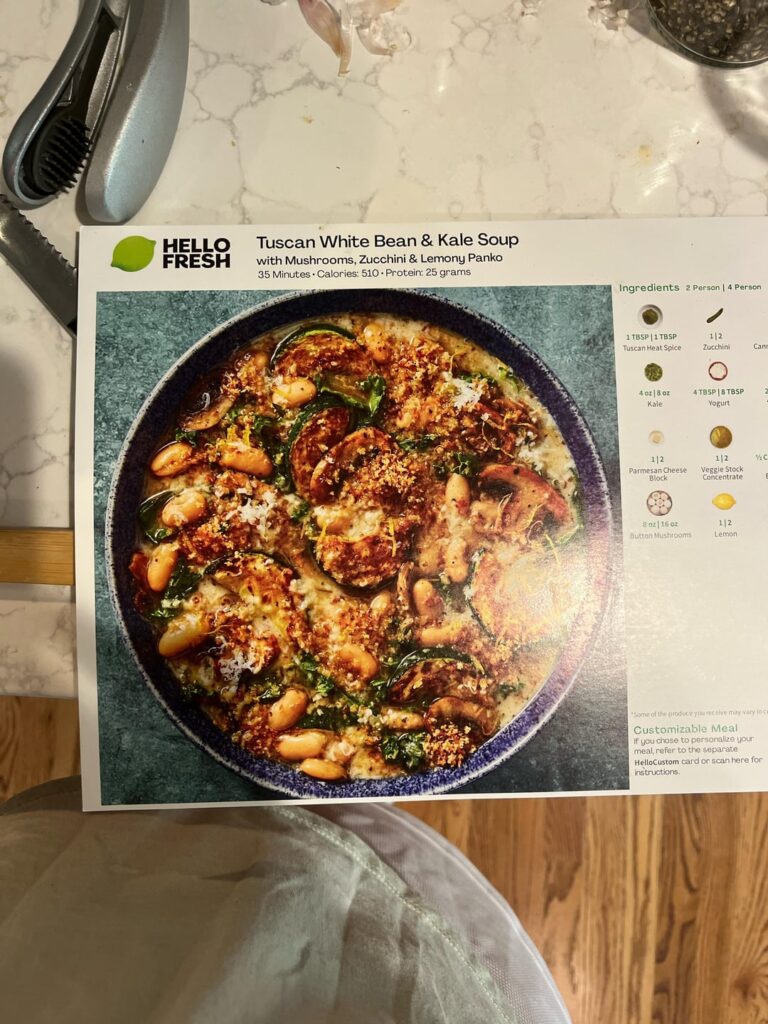 Tuscan White Bean and Kale Soup