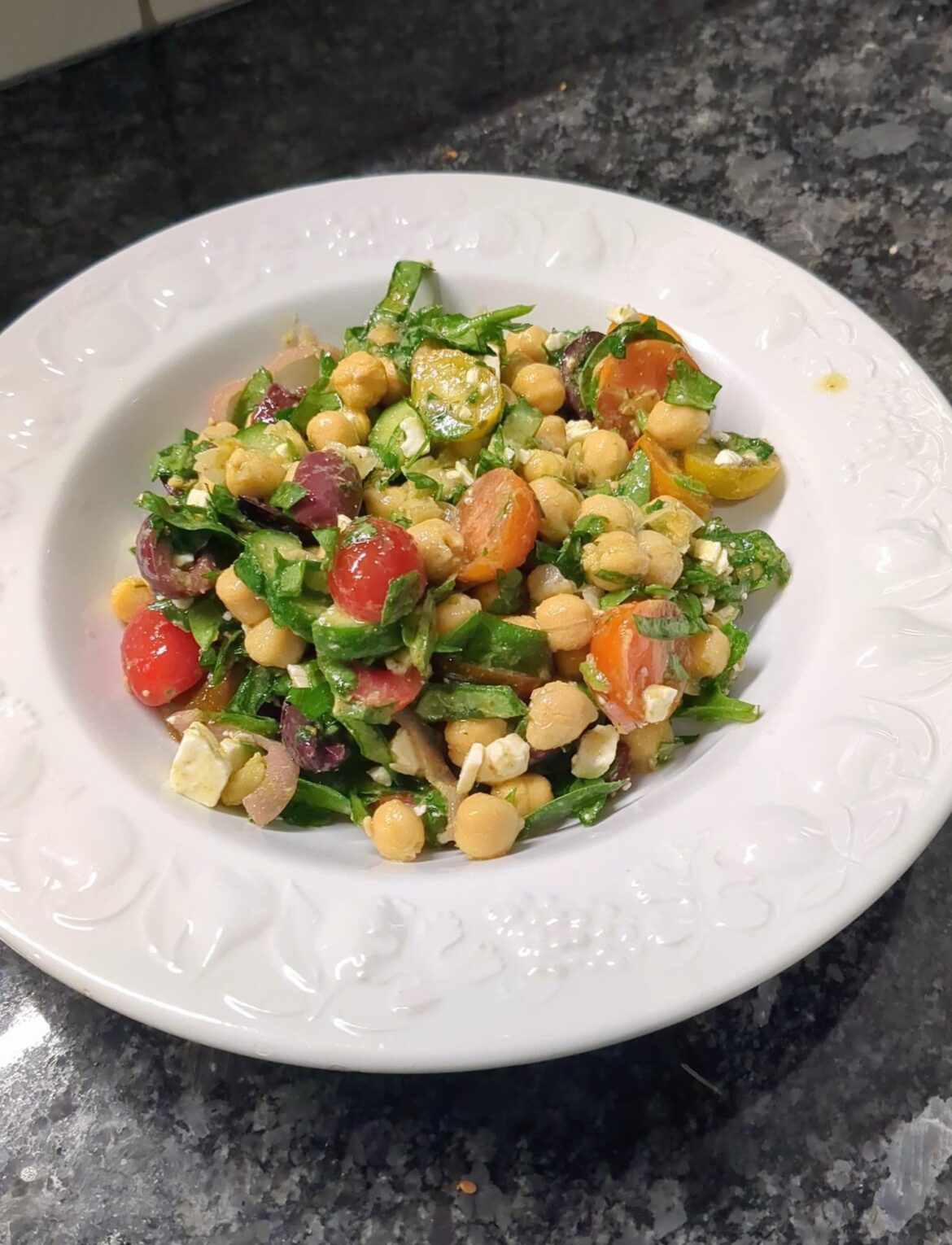 Chickpea salad