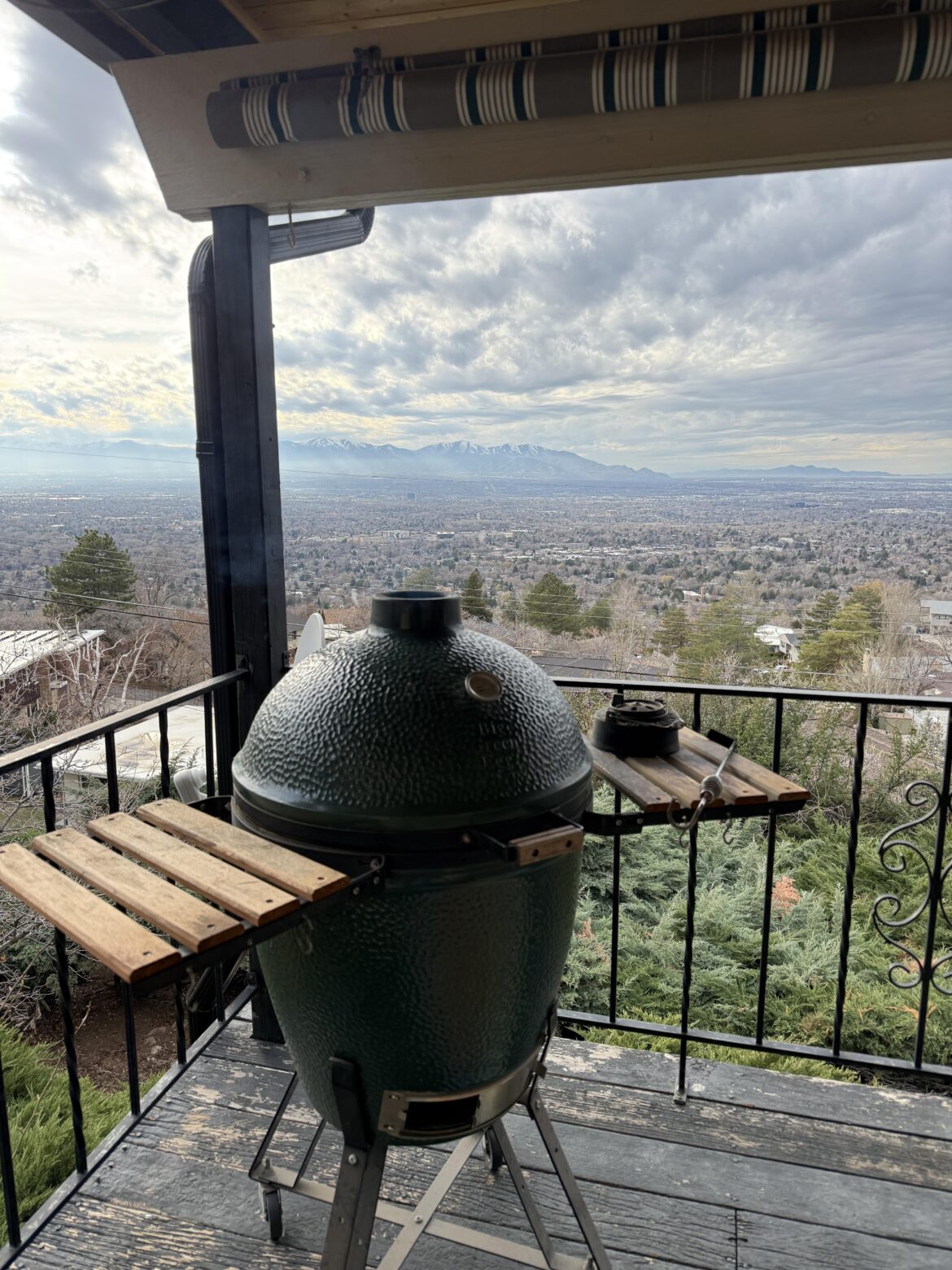 Nothing like a BGE and a view.