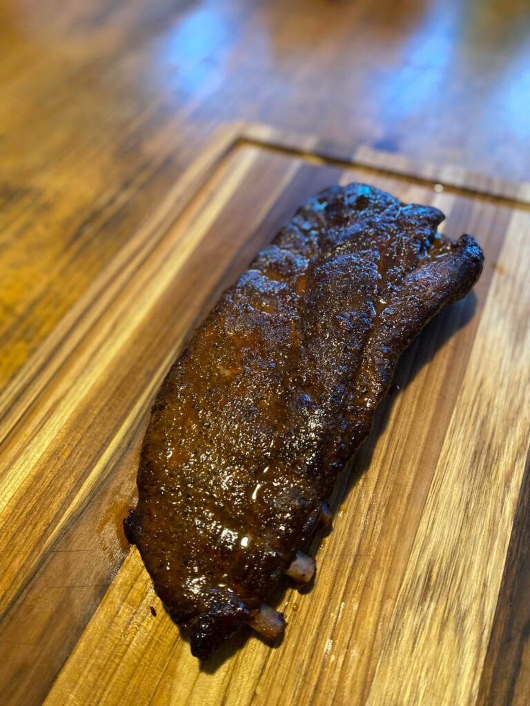 Cajun Ribs with Orange Glaze