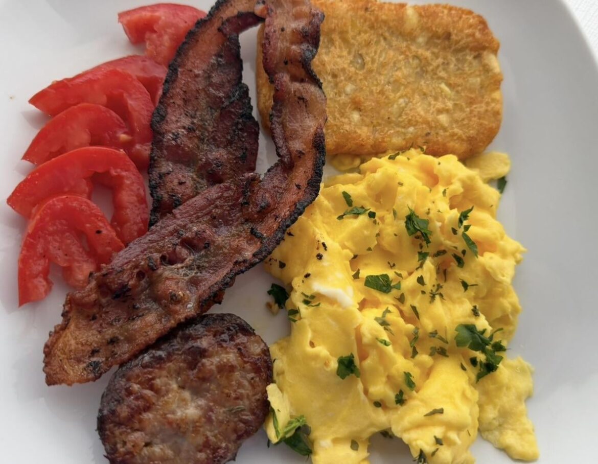 This morning’s breakfast